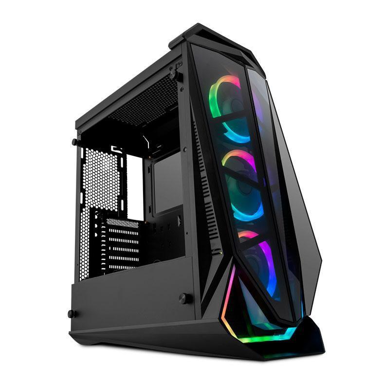 Gabinete Gamer Pichau Mid-Tower Seraph E RGB Lateral Vidro